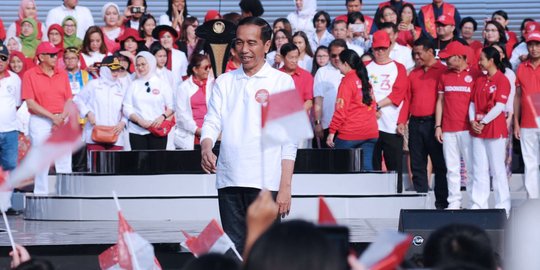 'Jokowi justru meminta relawan tidak membangun permusuhan'