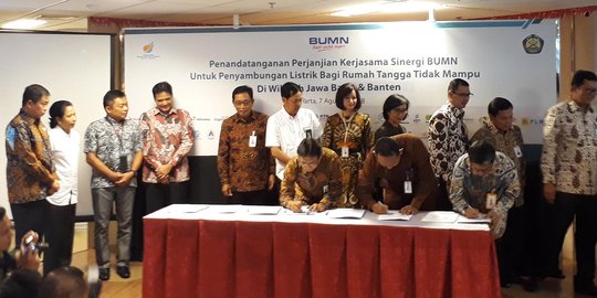 Program sambungan listrik gratis 35 BUMN di Jabar telan biaya Rp 56,9 M