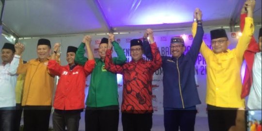 Tiba di KPU, Sekjen koalisi Jokowi konsultasi teknis pendaftaran capres-cawapres