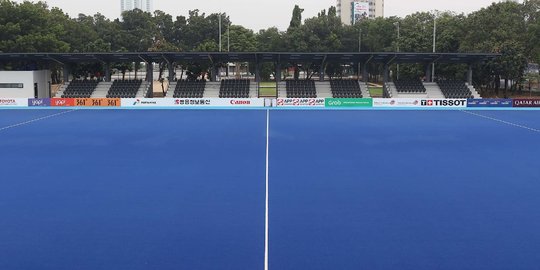 Melihat kesiapan venue Asian Games di kompleks GBK