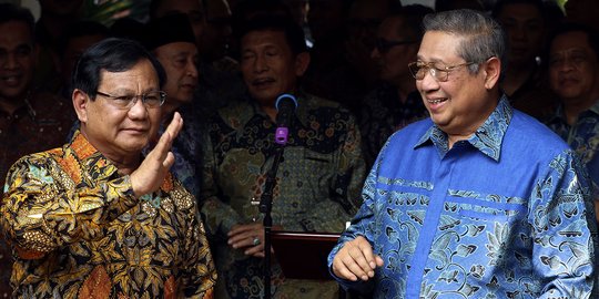 Fadli Zon ungkap Prabowo dan SBY kembali bertemu siang tadi bahas cawapres