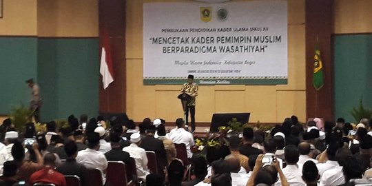 Presiden Jokowi minta kader MUI sebarkan dakwah positif dan selalu berprasangka baik