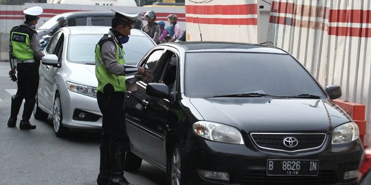 Pelanggaran ganjil genap sepekan: 3.421 SIM dan 3.295 STNK disita