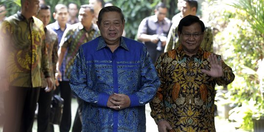 Bantah hubungan panas, Prabowo akan temui SBY pagi ini