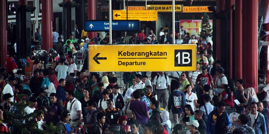5 Bus apron lower deck untuk Asian Games beroperasi di Bandara Soekarno-Hatta