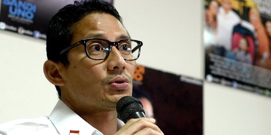 Sandiaga didoakan jadi pemimpin tertinggi di Indonesia