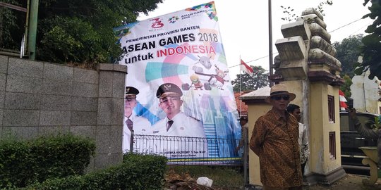 Baliho Asian Games salah tulis, Pemprov Banten salahkan percetakan
