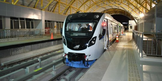 Pembangunan LRT Palembang diklaim tercepat di dunia
