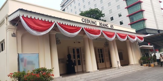 Melihat Gedung Joang 45 lokasi Jokowi-JK deklarasi pada 2014 lalu