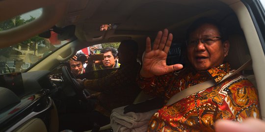 Prabowo akan deklarasi malam ini