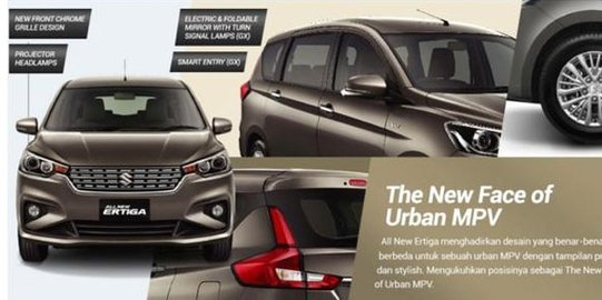 Keren, All New Suzuki Ertiga diekspor ke 29 negara mulai September