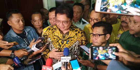 Jokowi pilih cawapres Ma'ruf Amin, Cak Imin bantah jegal Mahfud MD