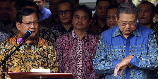 Rapat Majelis Tinggi selesai, Demokrat dukung Prabowo-Sandi