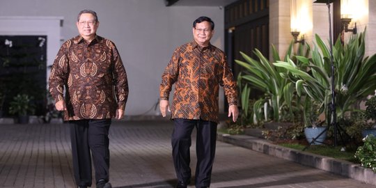 Prabowo segera temui SBY usai Demokrat akhirnya mendukung