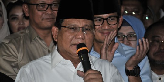 Demokrat bergabung, Prabowo bilang 'saya merasa dihormati, sangat tersanjung'