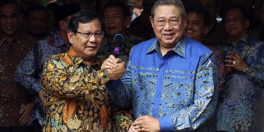 Bertemu Prabowo, SBY teken dokumen pencapresan dan doa bersama