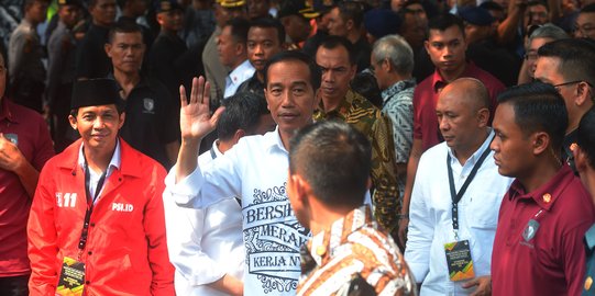 Janjikan kerja nyata, Jokowi banggakan 'rebut' Freeport hingga Blok Rokan
