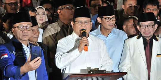 Ini kronologi lengkap perjalanan Prabowo pinang Sandiaga jadi cawapres