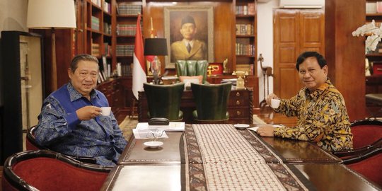 AHY ultah, SBY tunda bertemu Prabowo untuk bahas tim pemenangan