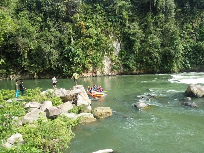 mahasiswa dan pelajar yang hanyut di sungai asahan ditemukan