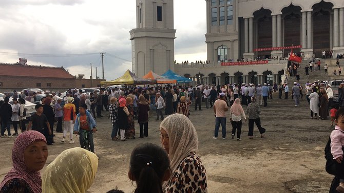 masjid agung weizhu di china
