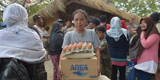 400 Unit hunian sementara disiapkan untuk korban gempa Lombok Utara