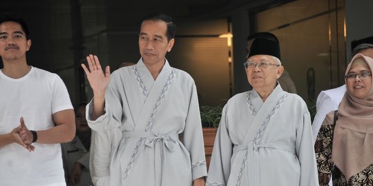 Jalani tes kesehatan, Jokowi sarapan 'Sang Pisang' milik Kaesang