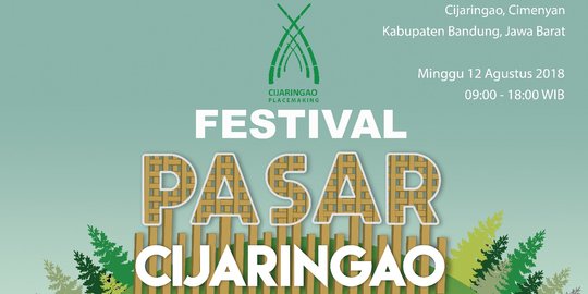 Destinasi Digital Pasar Cijaringao soft opening hari ini