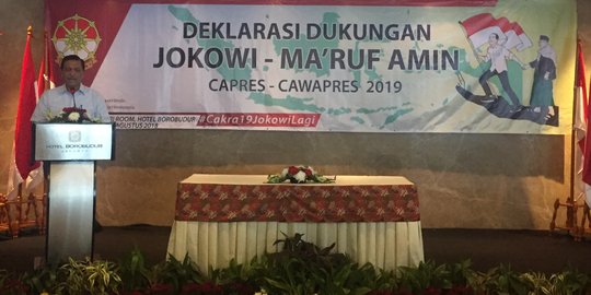 Luhut pesan relawan Jokowi jualan program, jangan benturkan agama