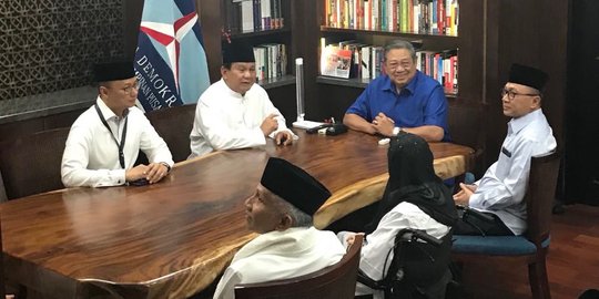 SBY diberi tempat terhormat dalam tim pemenangan Prabowo-Sandi