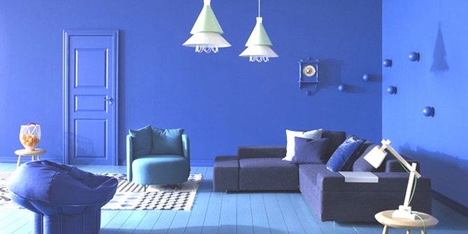 5 Warna  cat  dinding  ini bisa membantu redakan stres saat 