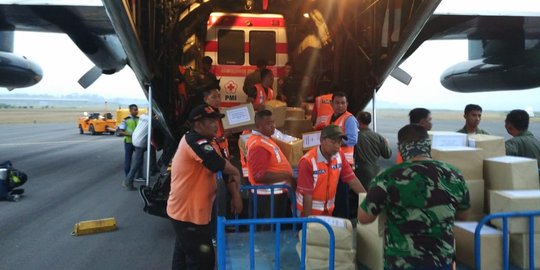 Hercules berangkatkan 13,5 ton bantuan warga Malang ke korban gempa NTB