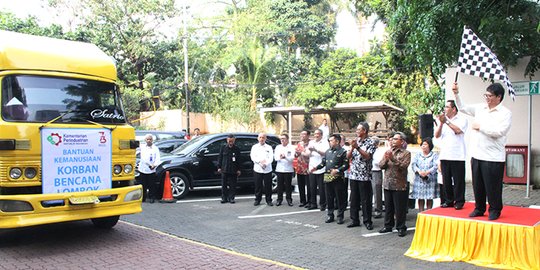 Kemenperin salurkan bantuan Rp 525 juta untuk pengungsi gempa Lombok