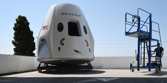 Canggih dan mungil, ini pesawat kargo penumpang luar angkasa bikinan SpaceX