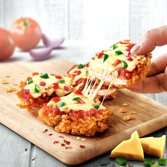 kfc chizza