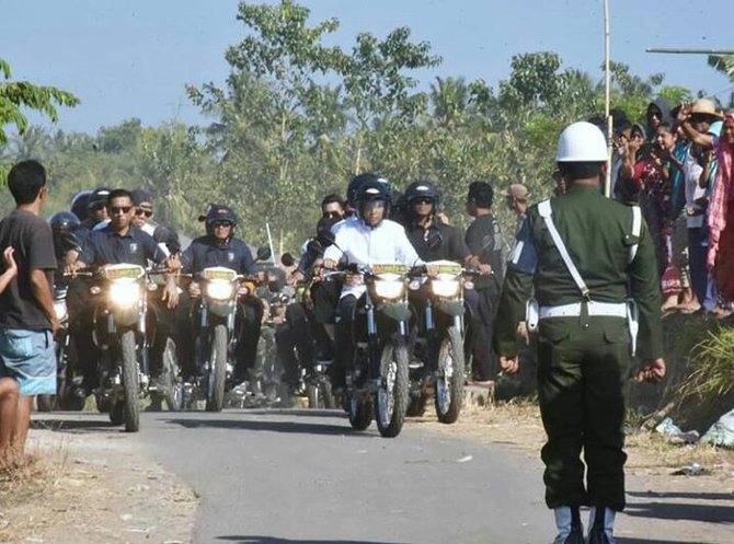 tgb bonceng jokowi