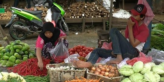 Pedagang pasar protes kerap dituding picu kenaikan harga pangan