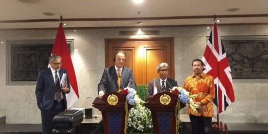 Indonesia dan Inggris menandatangani kerja sama bidang keamanan siber