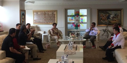 Bahas siaran Asian Games 2018, Emtek temui Menpora