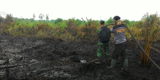 Makin parah, hotspot akibat kebakaran hutan di Riau terpantau 103 titik