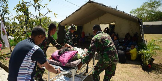 Tiga pekan gempa Lombok, TNI telah kerahkan 2.607 personel