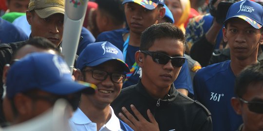 Semangat atlet disabilitas bawa obor Asian Games 2018