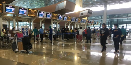 H-3 Asian Games, 726 atlet negara peserta mendarat di Bandara Soekarno-Hatta