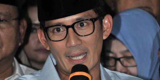 Barang murah meriah yang dipakai Sandiaga Uno