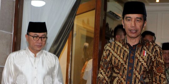 Di depan Jokowi, Zulhas cerita Sukarno-Hatta tetap bersahabat meski tak bersama