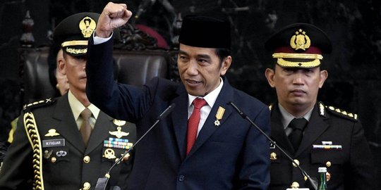 Di sidang tahunan, Jokowi serukan kerja sama wujudkan bangsa pemenang