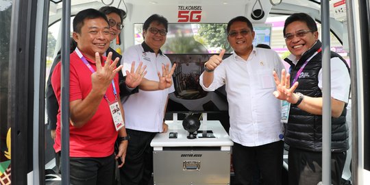 Telkomsel uji coba pengalaman teknologi 5G selama Asian Games 2018