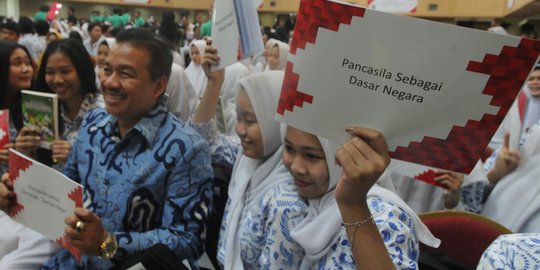 2300 murid SMA ikuti pelatihan pendidikan Pancasila