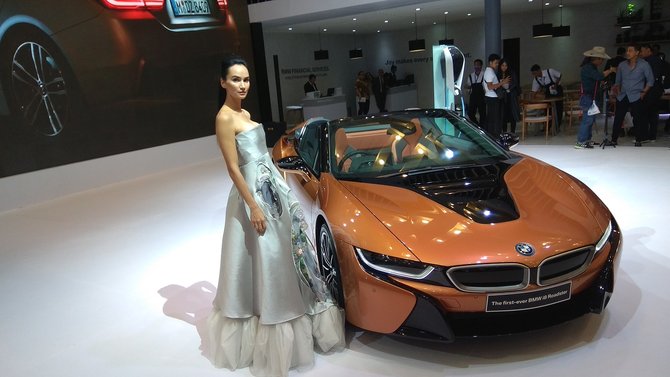 bmw i8 roadster di giias 2018