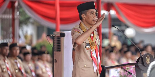 Pesan Jokowi di HUT ke 73 RI: Kita harus optimis bangun kerukunan dan persatuan